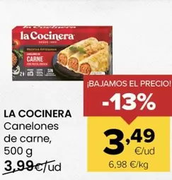 La Cocinera - Canelones De Carne