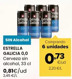 Estrella Galicia - 0.0 Cerveza Sin Alcohol