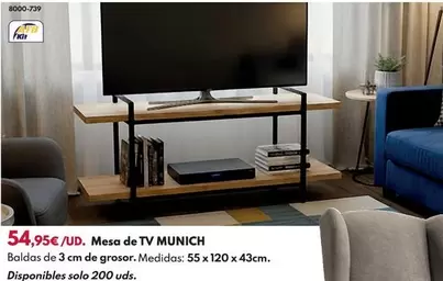 Mesa De TV MUNICH