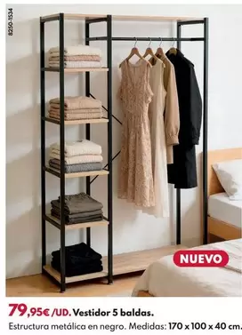 Vestidor 5 Baldas