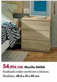 Mesilla 3 Cajones Dana 48,5x41x40cm - Cambrian