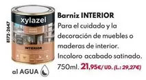 Xylazel - Barniz Interior