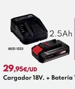 Cargador 18V. + Batería 18V.