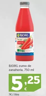 Bjorg - Zumo De Zanahoria