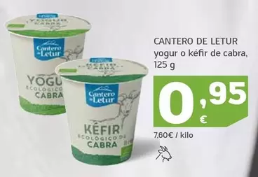 El Cantero De Letur - Yogur O Kefir De Cabra