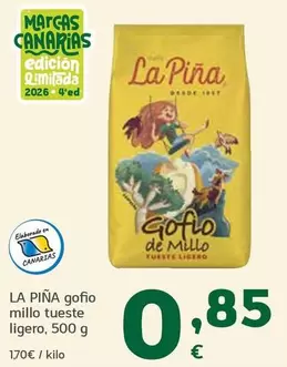 La Pina - Gofio Millo Tueste Ligero