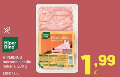 Hiperdino - Mortadela Estilo Italiana