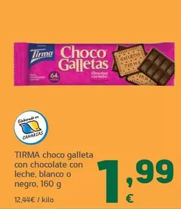 Tirma - Choco Galleta Con Chocolate Con Leche, Blanco O Negro
