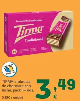 Tirma - Ambrosia De Chocolate Con Leche