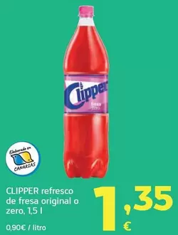 Clipper - Refresco De Fresa Original O Zero