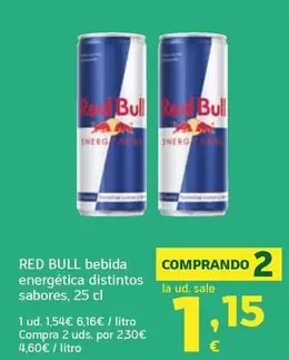 Red Bull - Bebida Energetica Distintos Sabores