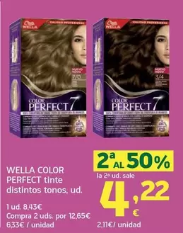 Wella - Color Perfect Tinte Distintos Tonos