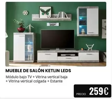 vertical - Mueble De Salón Letlin Leds