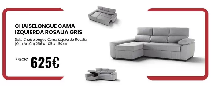 Chaiselongue Cama Izquierda Rosalia
