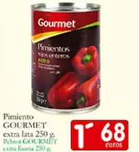 Gourmet - Pimiento Extra Lata