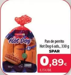 Spar - Pan De Perrito Hot Dog