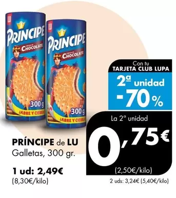 Príncipe - Galletas