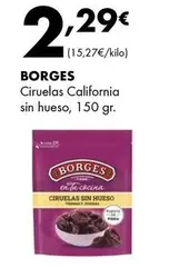 Borges - Ciruelas California Sin Hueso