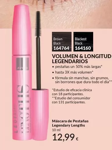 Avon - Volumen & Longitud Legendarios