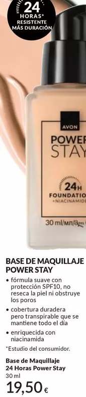 Avon - Base De Maquillaje Power Stay