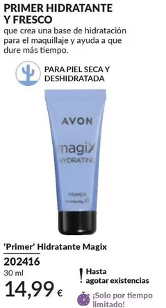 Crea - 'primer' Hidratante Magix 202416