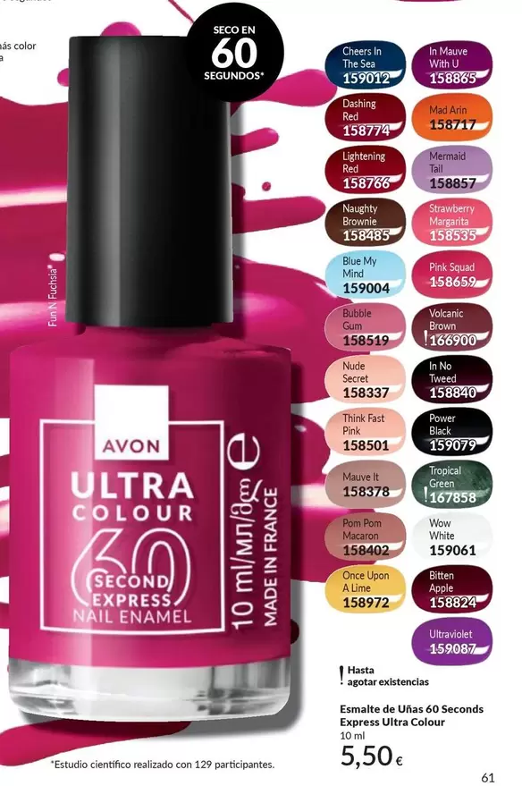 fun - Esmalte De Unas 60 Seconds Express Ultra Colour