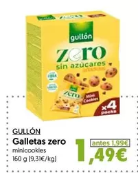 Gullón - Galletas Zero