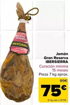 Ibersierra - Jamon Gran Reserva 