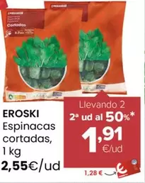 Eroski - Espinacas Cortadas