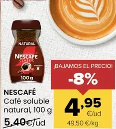 Nescafé - Café Soluble Natural