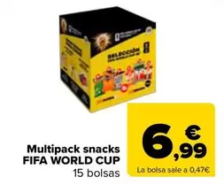 Fifa World Cup - Multipack Snacks 