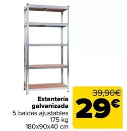 Estantería Galvanizada