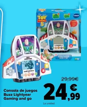 Consola De Juegos Buzz Lightyear Gaming And Go