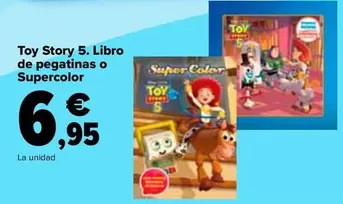 Toy Story 5 Libro De Pegatinas O Supercolor