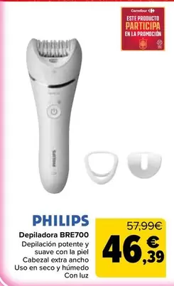 Philips - Depiladora BRE700