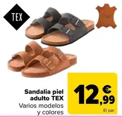 TEX - Sandalia Piel Adulto 