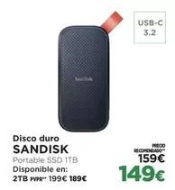 Sandisk - Disco Duro