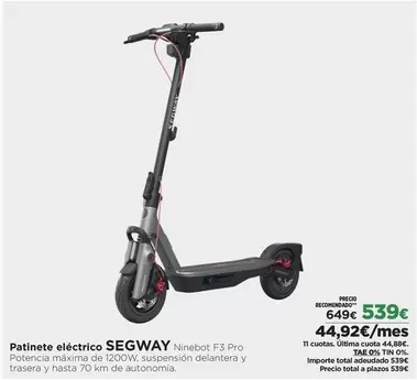 Segway - Patinete Eléctrico
