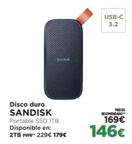 Sandisk - Disco Duro