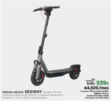 Segway - Patinet Elèctric