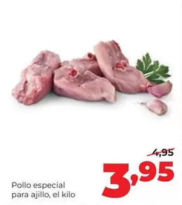 Pollo Especial Para Ajillo