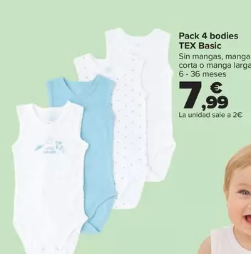 Tex Basic - Pack 4 Bodies