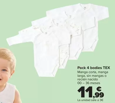 TEX - Pack 4 Bodies