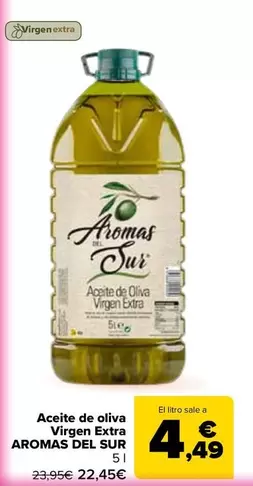 Aromas  Del Sur - Aceite De Oliva Virgen Extra