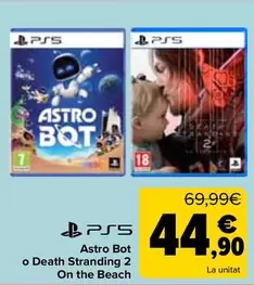 Kojima Production - Astro Bot O Death Stranding 2 On The Beach
