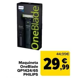 Philips - Maquinilla Oneblade QP1424/65 