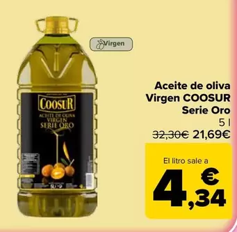 Coosur - Aceite De Oliva Virgen Serie Oro