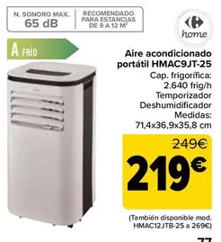 Carrefour Home - Aire Acondicionado  Portatil HMAC9JT-25