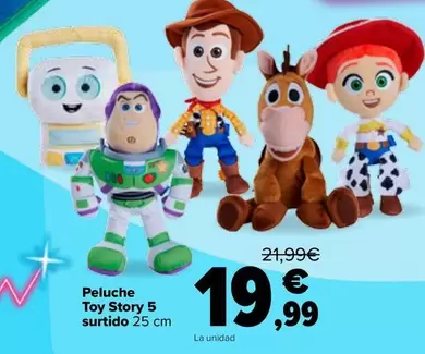 Peluche Toy Story 5 Surtido 25 Cm