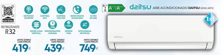 Daitsu - Aire Acondicionado